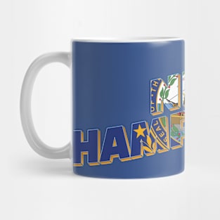 New Hampshire vintage style retro souvenir Mug